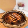 Cajas para paellas de cartón